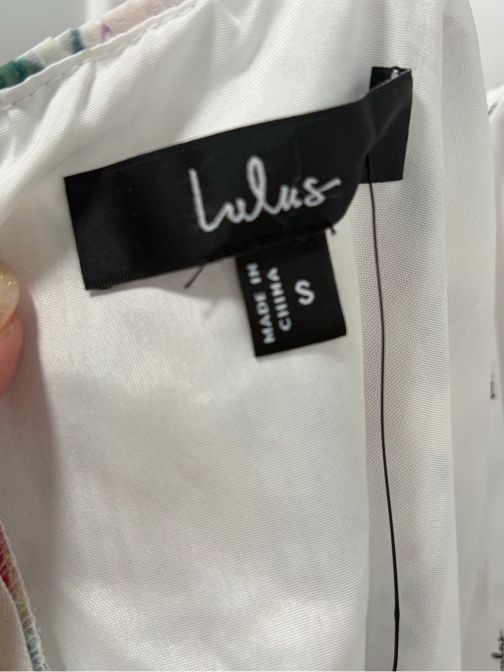 Lulus‎ Cascading Crush NWT size S Ivory Floral Print Tiered Bustier Midi Dress - Picture 6 of 11
